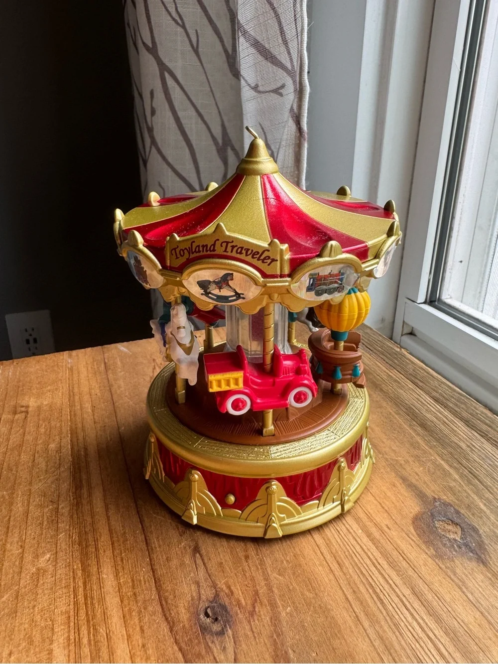 Hallmark Keepsake Toyland Traveler Carousel Ornament